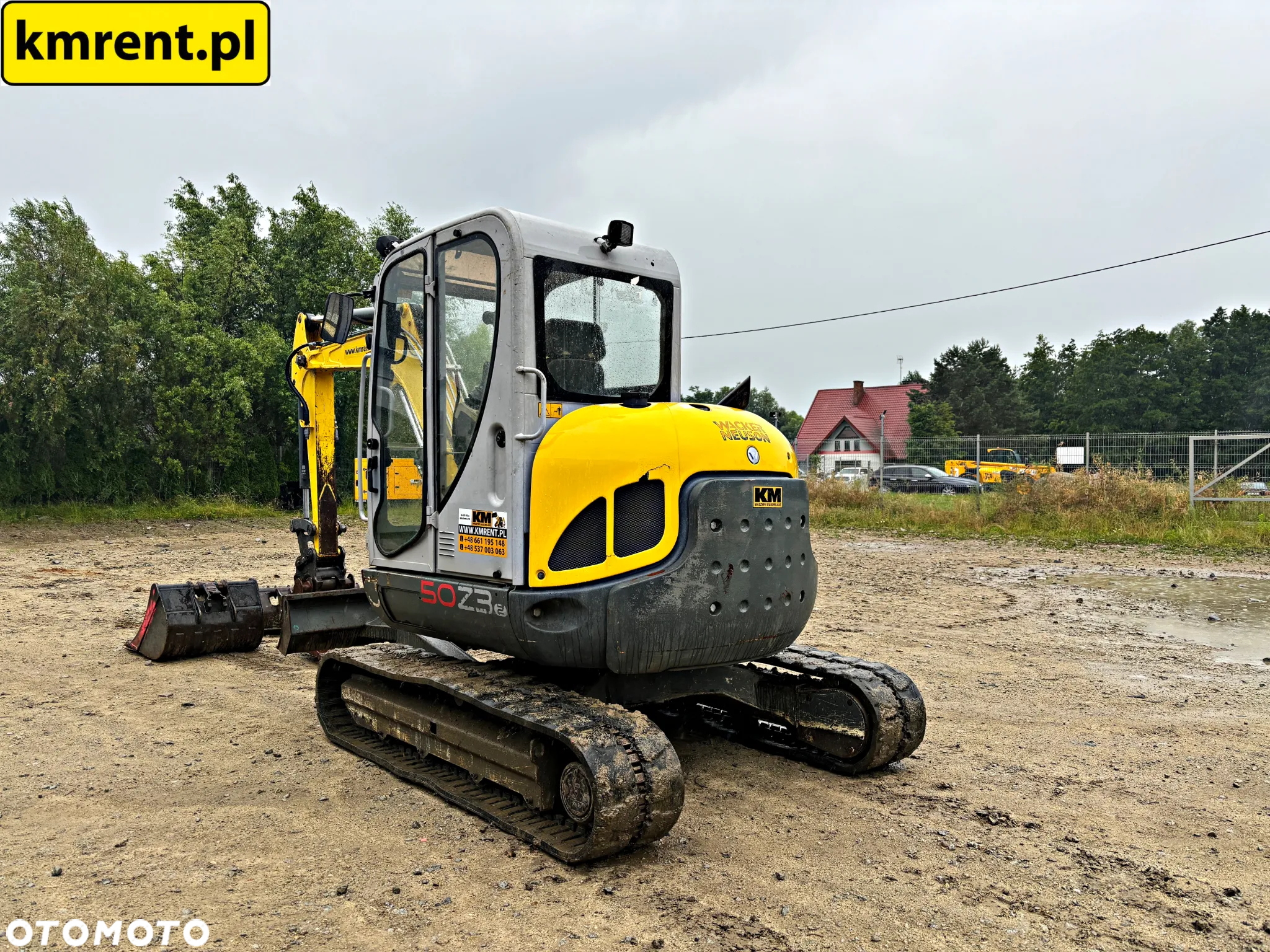 Wacker Neuson 50Z3 MINI-KOPARKA 2014R. | JCB 8055 8050 CAT 305 VOLVO ECR 48 - 14