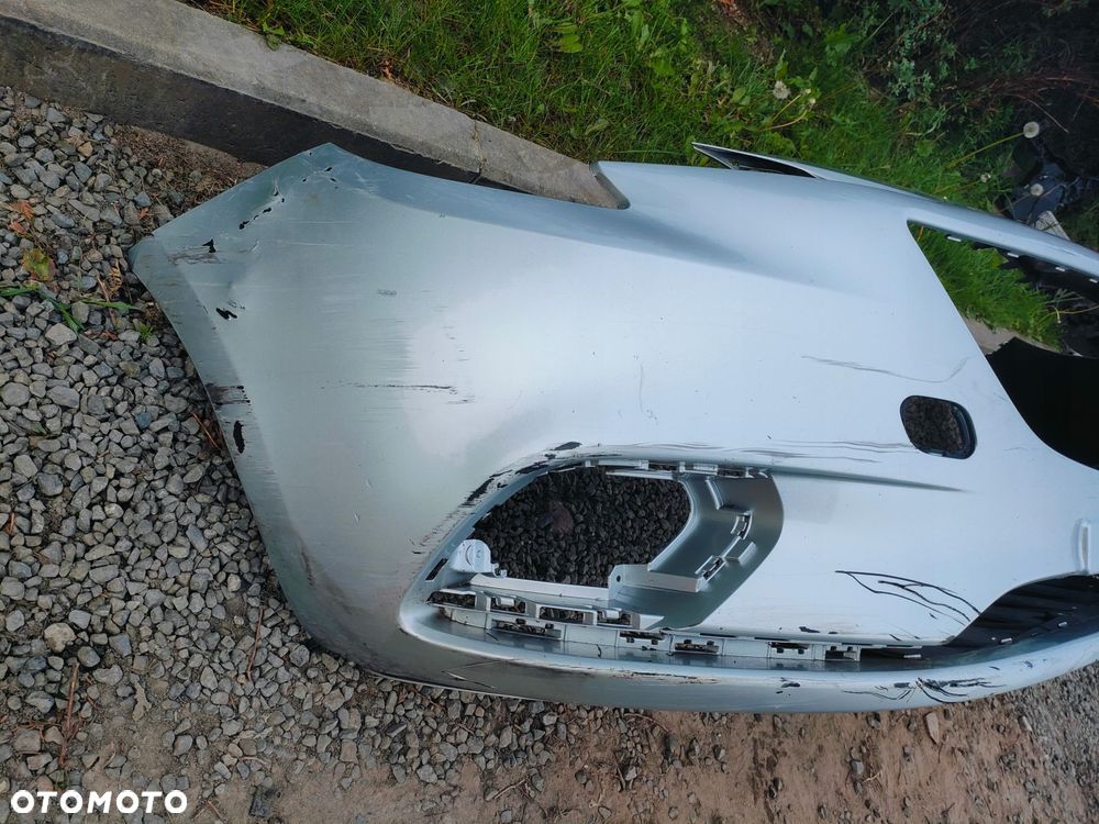 OPEL CORSA E 14- ZDERZAK PRZÓD PRZEDNI SREBRNY - 5