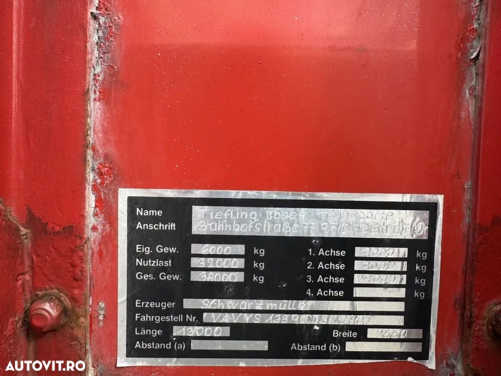 Schwarzmuller Transport busteni, factura externa - 8