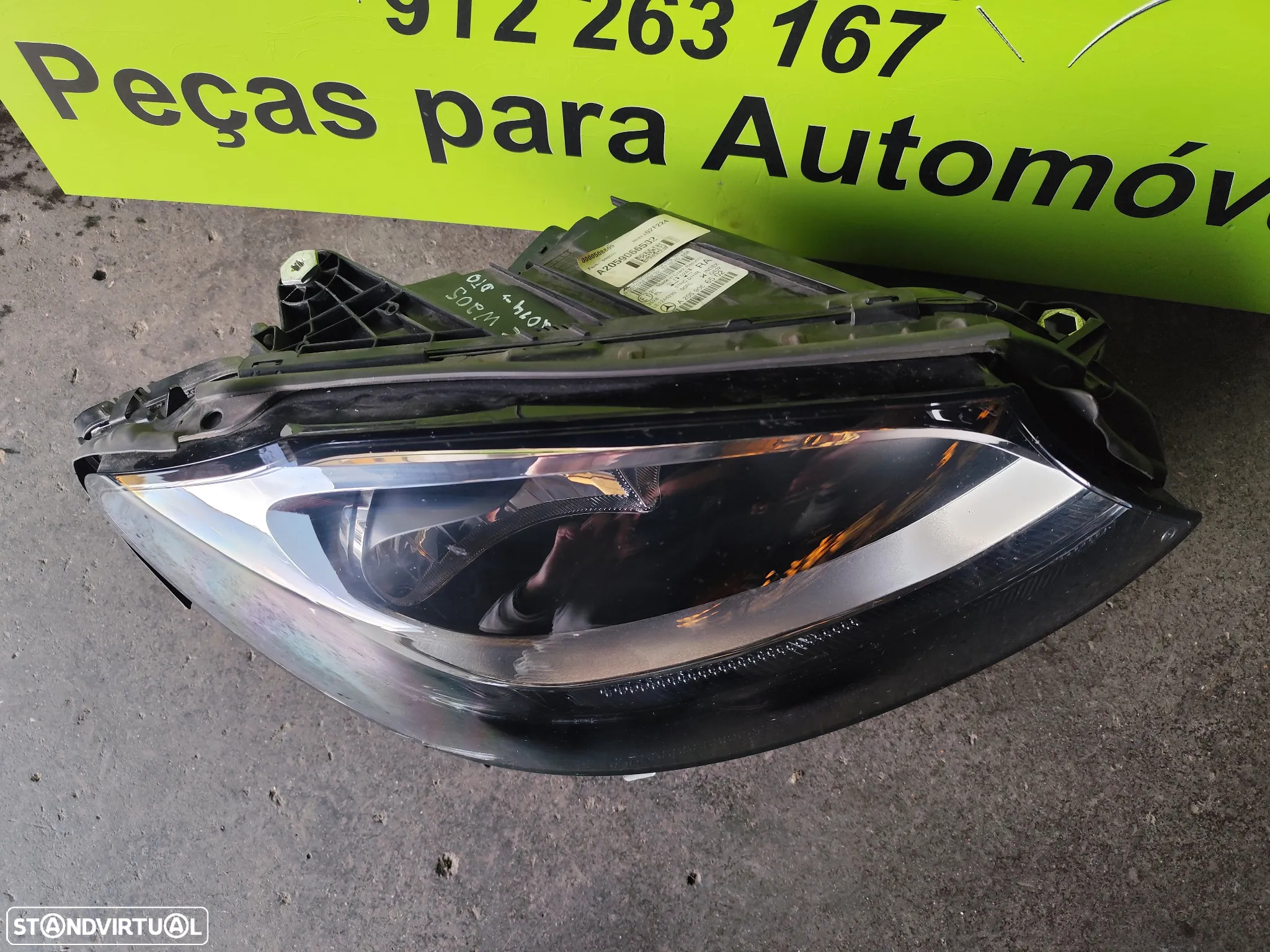 MERCEDES C W205 FAROL DIREITO - FF634 - 13