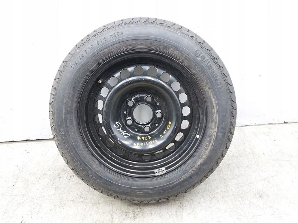Koło FELGA zapasowe normalne Mercedes E-klasa W210 95-02 5X112 6,5J X 15 - 1