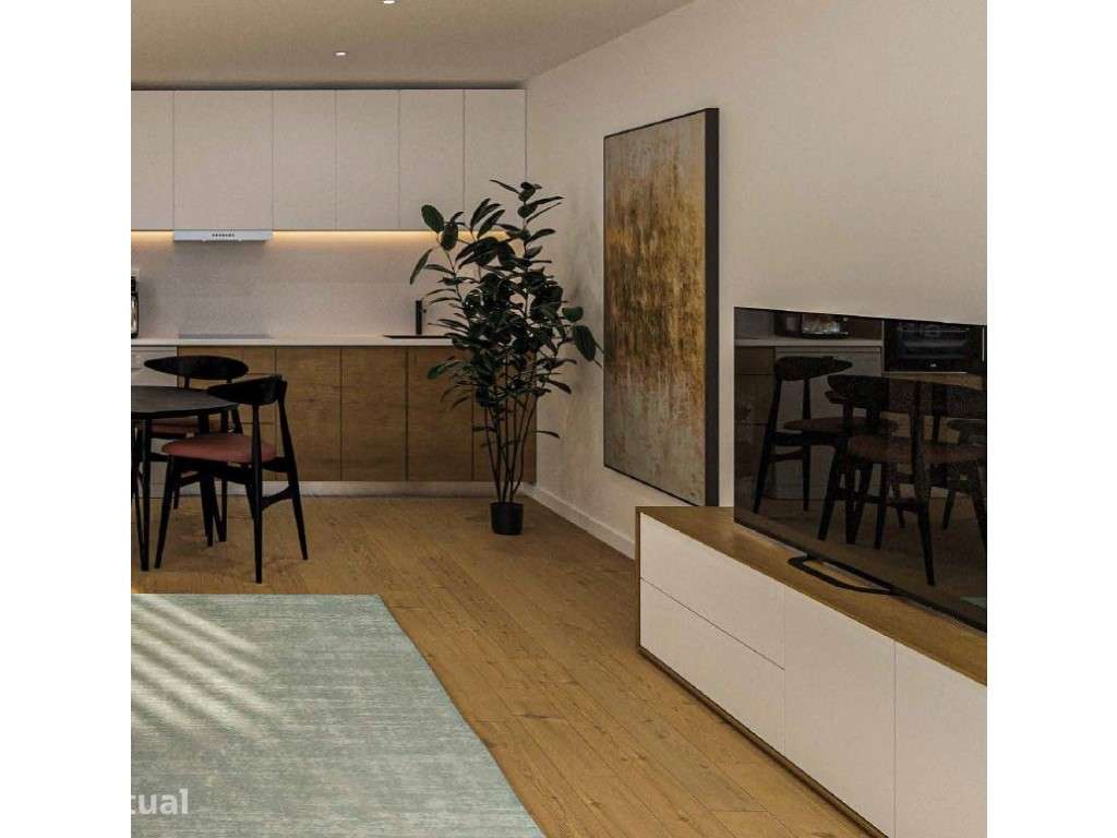 Apartamento T2 com terraço Aveiro, centro da cidade - Grande imagem: 5/14