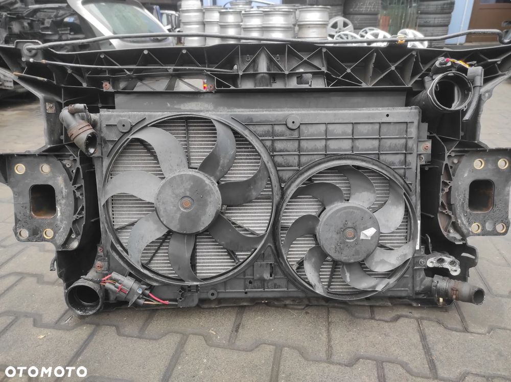 SEAT LEON 2 II 1.9 2.0 TDI KOMPLETNY PAS PRZEDNI WZMOCNIENIE CHŁODNICE WENTYLATOR BELKA WYSYŁKA !!! - 4