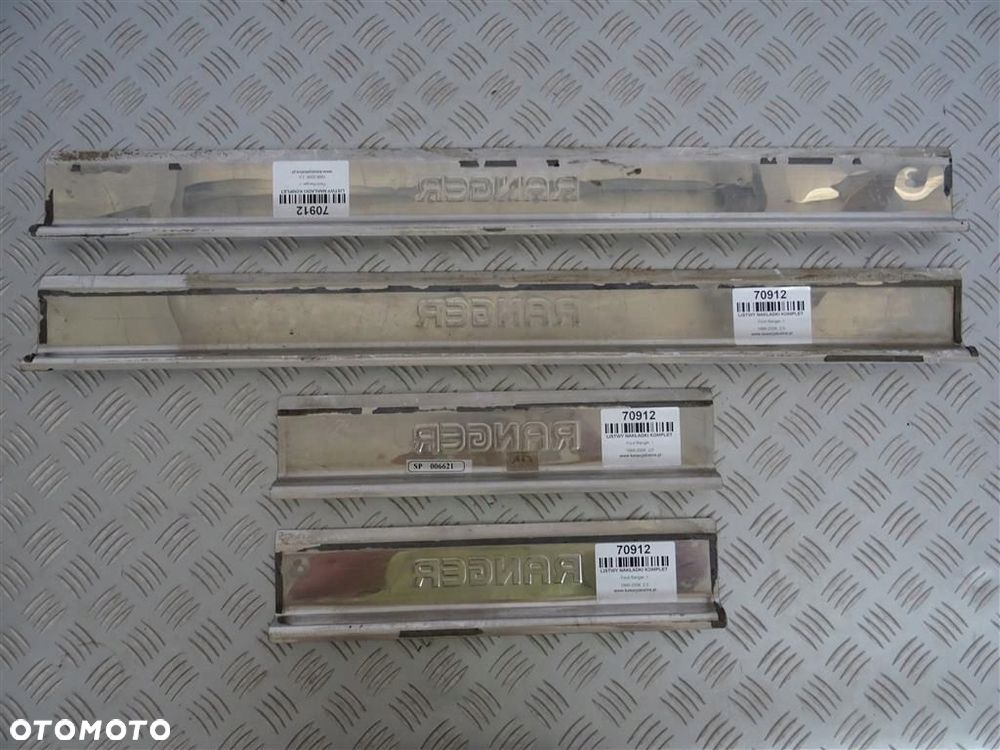 LISTWY NAKŁADKI KOMPLET Ford Ranger III 1998-2006 - 2