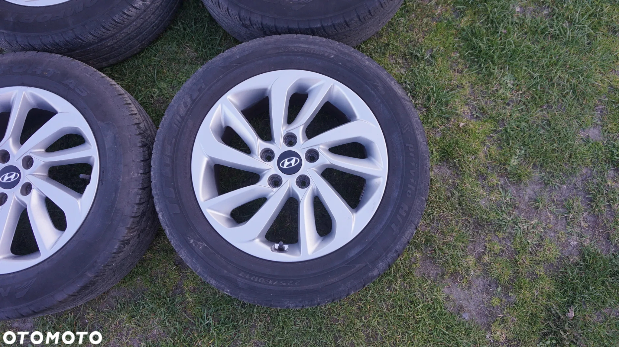 Hyundai Tucson III Kia Sportage IV felgi aluminiowe opony 5x114.3 ET51  7J17" - 4