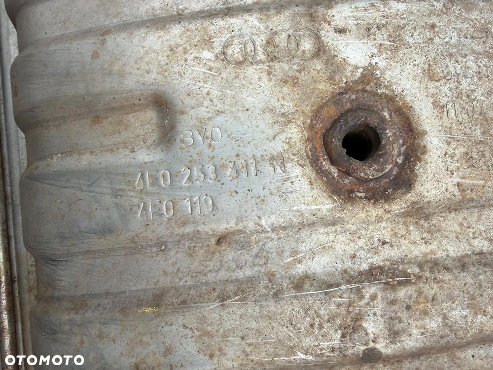 AUDI S8 A8 D3 2.8 FSI BENZYNA WYDECH TŁUMIKI 4E0253611AD 4E0253612AD - 9