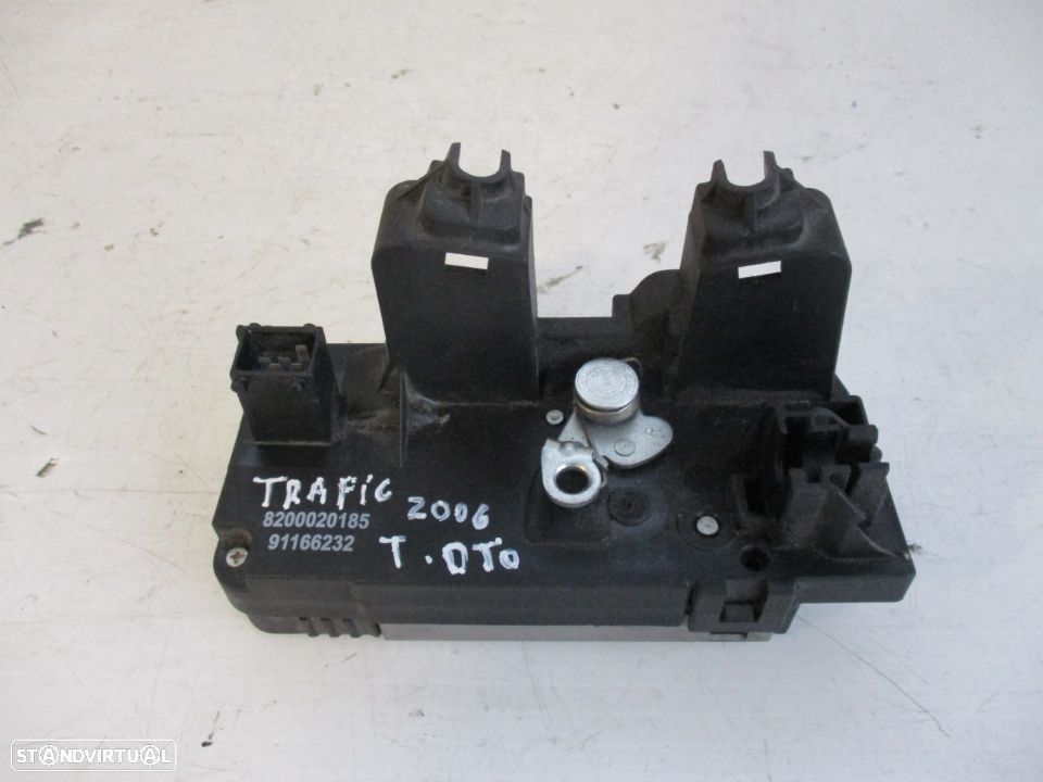 Fechadura Trinco de porta Renault Trafic 2006 a 2014 Tras Direito - 1