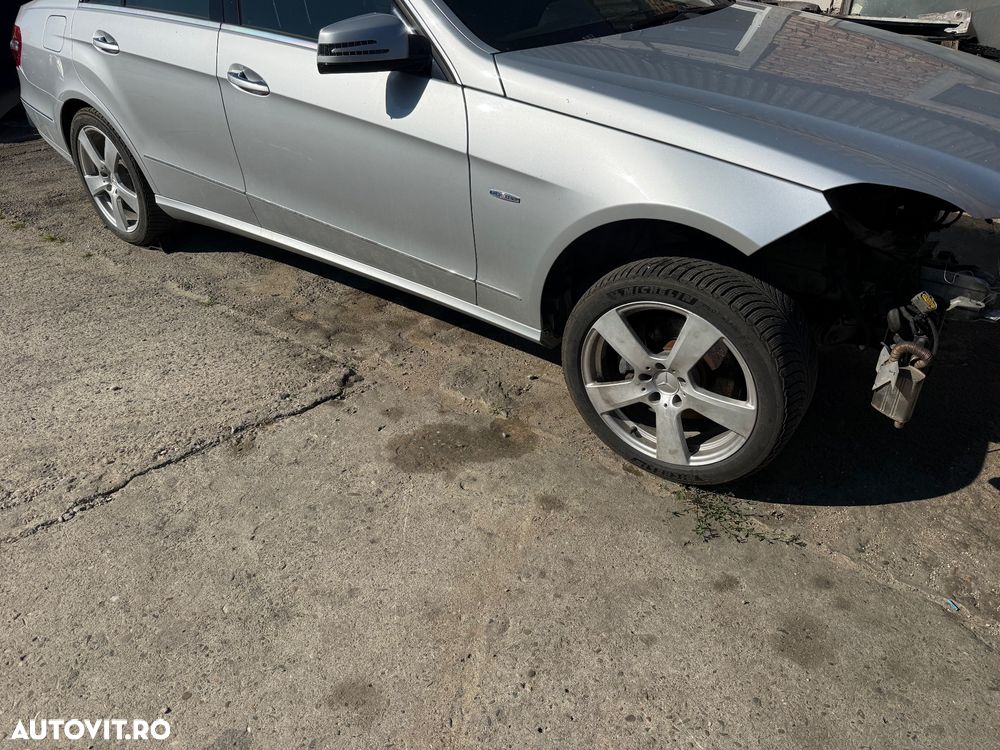 Jante mercedes r18 245/40/18 cauciucuri michellin stare impecabila - 1