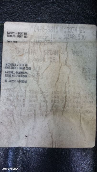 Cutie Viteze 5 Trepte Manuala Seat Leon 1M 1.9TDI ALH 90cp 1998 - 2005 COD : EGR - 1