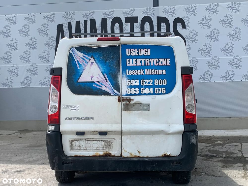 CITROEN JUMPY 2011 *SAMOCHÓD NA CZĘŚCI* 1430ASKA, LAMPA, DRZWI, LUSTERKO, ZDERZAK, GRILL, BŁOTNIK, KLAPA, BELKA, DESKA, FOTELE, KANAPA, ĆWIARTKA KIEROWNICA, TARCZE, ZACISKI, ZAWIESZENIE, KOMPLETNY PRZÓD, KOMPLETNY TYŁ, LICZNIK, ZEGARY, PRAWE LEWE PRZÓD TYŁ - 4