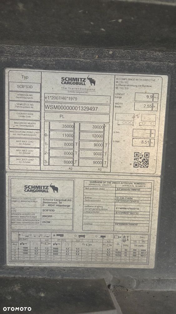 Schmitz Cargobull SKI 24 SL 8.2 - 12