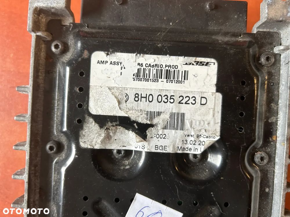 WZMACNIACZ MODUŁ AUDI A4 B7 8H0035223D - 2