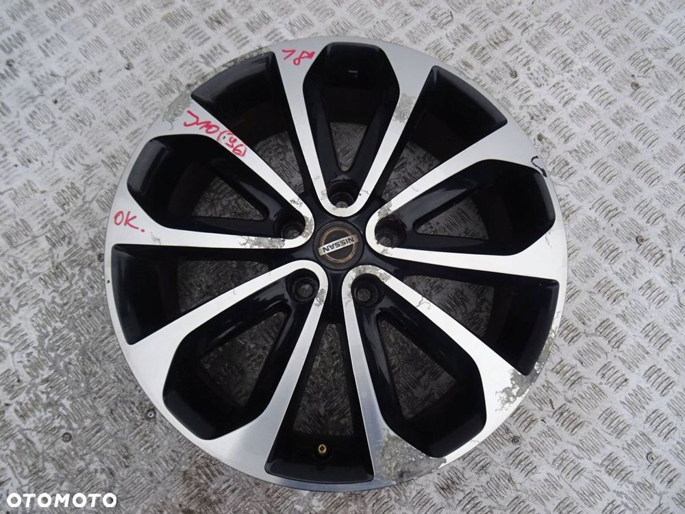 alufelga nissan qashqai j10 18" 5x114.3 et 40 - 1