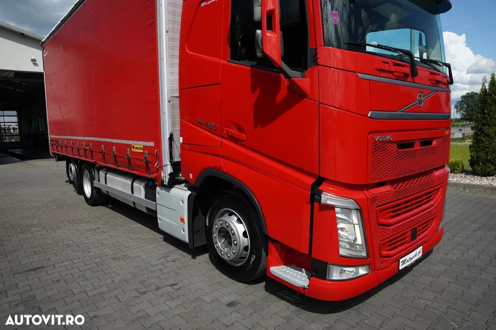 Volvo FH 460 / 7.4 M CORTINĂ / I-SAVE / I-PARK COOL / PUNTE RIDICATĂ / DIRECȚIE / CORTINĂ RANFORSATĂ - 7