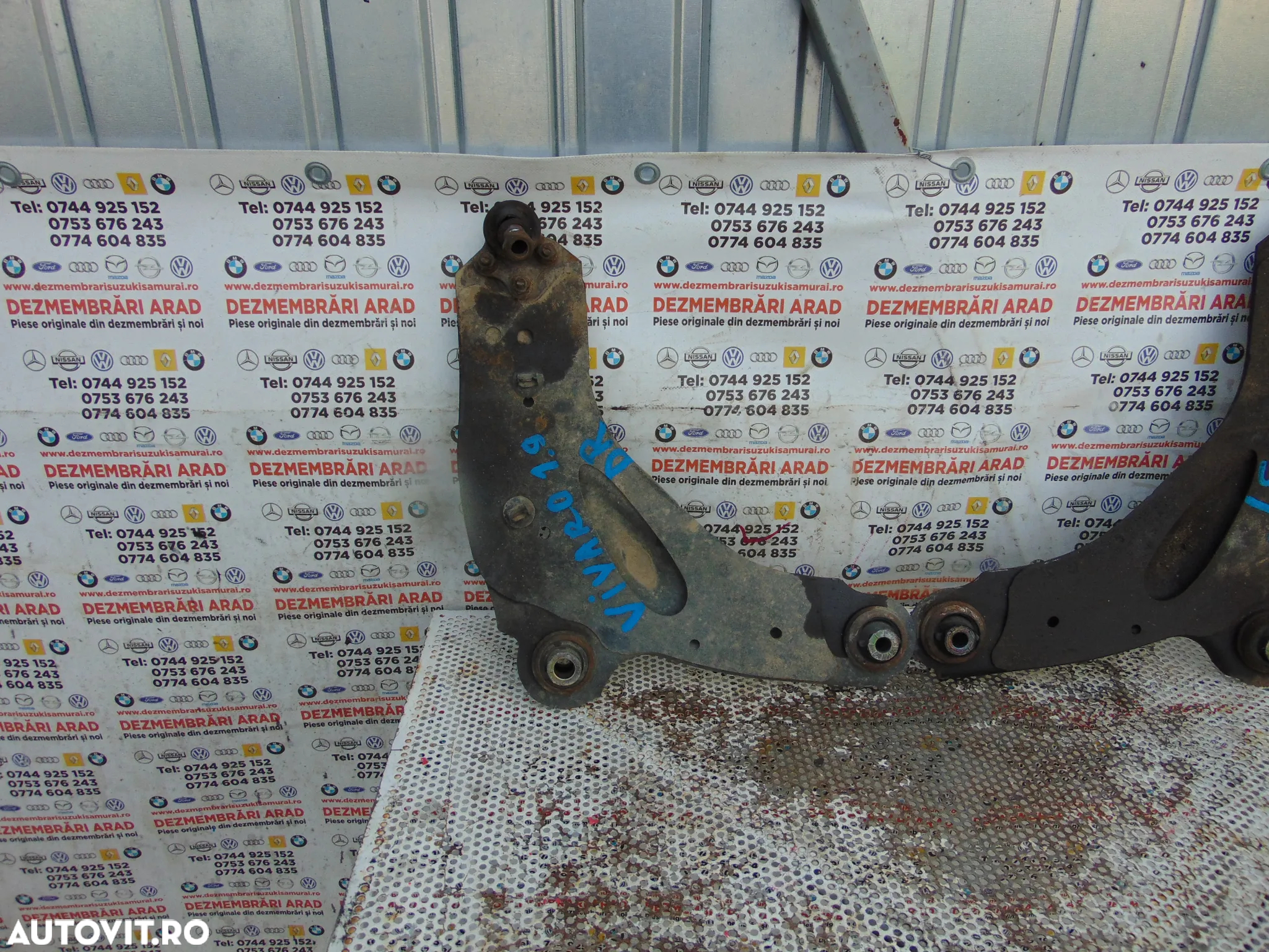 Bascula fata Opel Vivaro 2001-2014 bascule fata stanga dreapta renault Trafic nissan primastar brat fata brate - 3