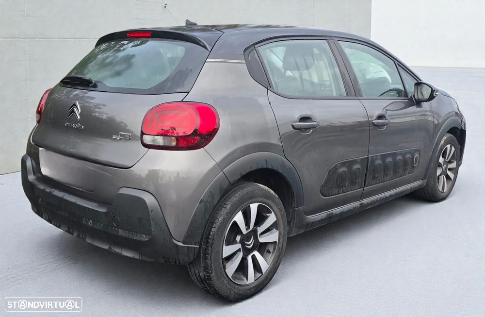 Citroën C3 1.2 PureTech 83cv de 2016 - VIATURA PARA PEÇAS - 4