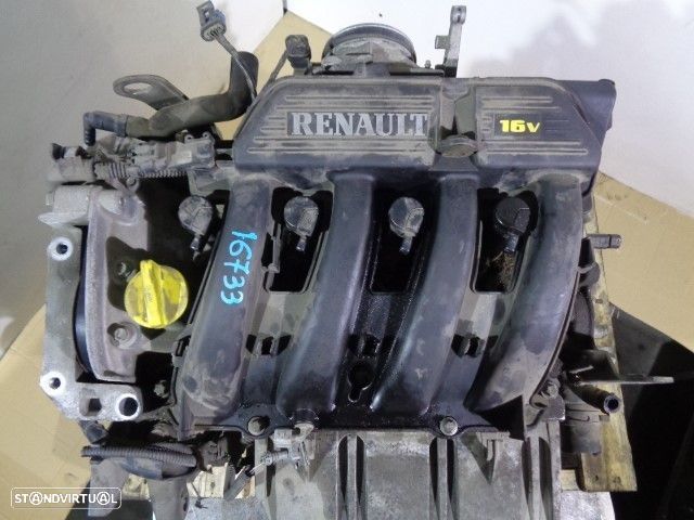 MOTOR COMPLETO RENAULT LAGUNA I 2000 -K4MF720 - 16
