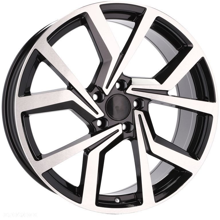 4x Felgi 19 m.in. do VW Caddy Crosstouran Golf Alltrack Scirocco Jetta Passat Tiguan - B1154 - 8