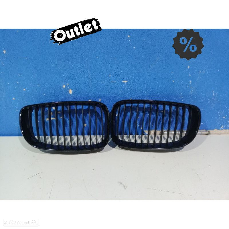 R100444C5 GRELHAS FRONTAIS BMW E46 BERLINA TOURING 01-05 PRETO BRILHANTE - 6