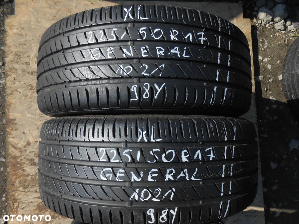 OPONY 225/50R17 GENERAL ALTIMAX ONE S XL DOT 1021 8MM - 1