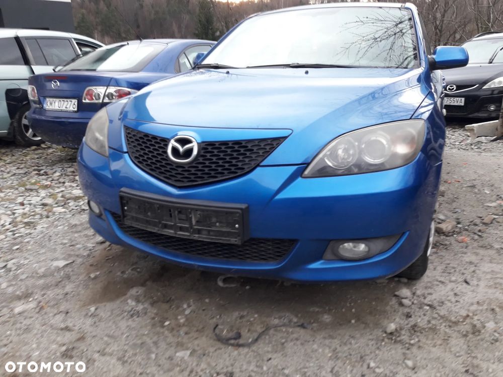 Mazda 3 03-09 BK HB Maska zderzak pas atrapa 27B klapa szyba błotnik - 1
