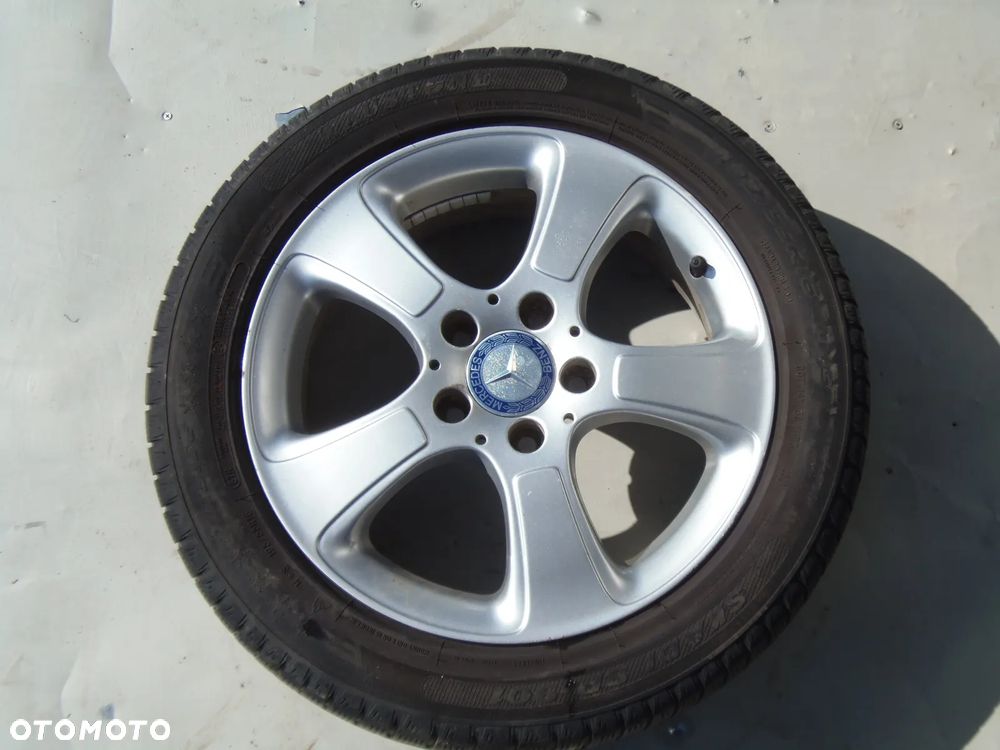 FELGI ALUFELGI ALUMINIOWE MERCEDS A KLASA W169 Z OPONAMI ZIMOWYMI 195/55 R16 5X112 - 3