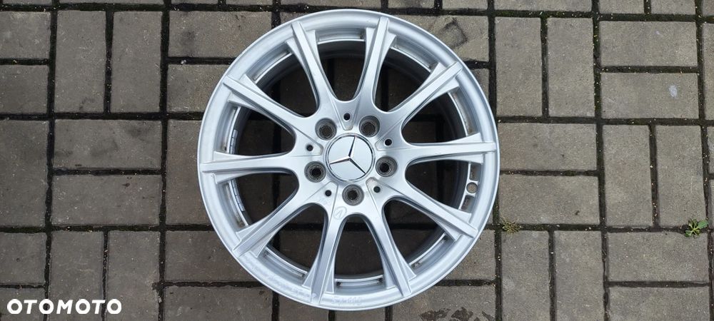 FELGI ALUMNIOWE 5x12 6.5Jx16 CALI ET38 fi 66.6 MERCEDES A C CLA W204 W205 KOMPLET 4 SZTUKI - 2