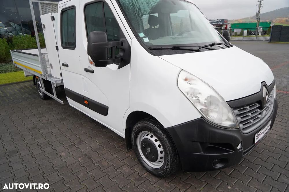 Renault MASTER MAXI / CREW / DOCK / LIVRARE 3,4 m / MANUALĂ / TRUSA DE SCULE / IMPORTAT - 8