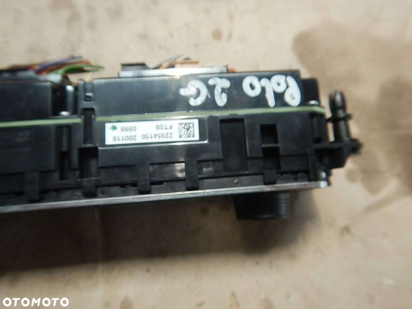 PANEL KLIMATYZACJI VW POLO VI 2G0907044R - 4