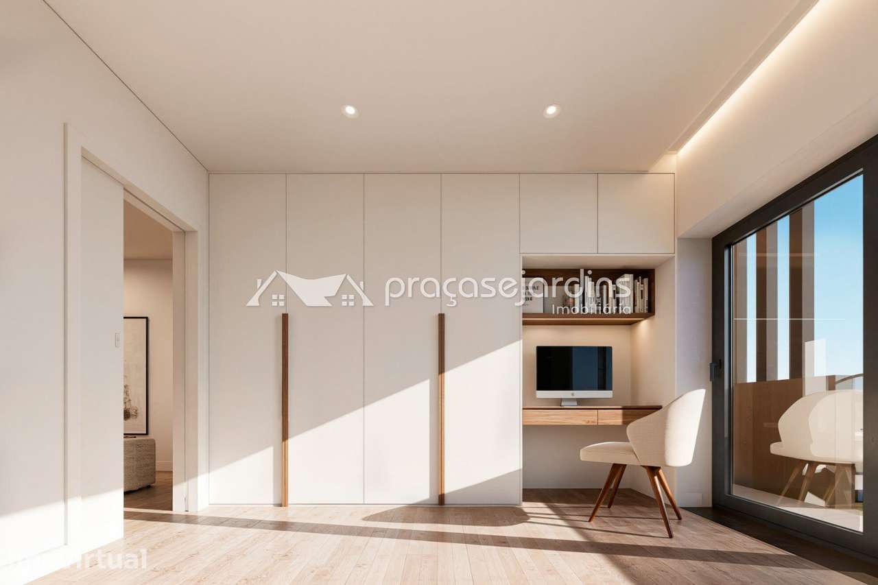 T1 Novo Premium com Garagem, Elevador e Conforto Total — Leiria - Grande imagem: 3/5