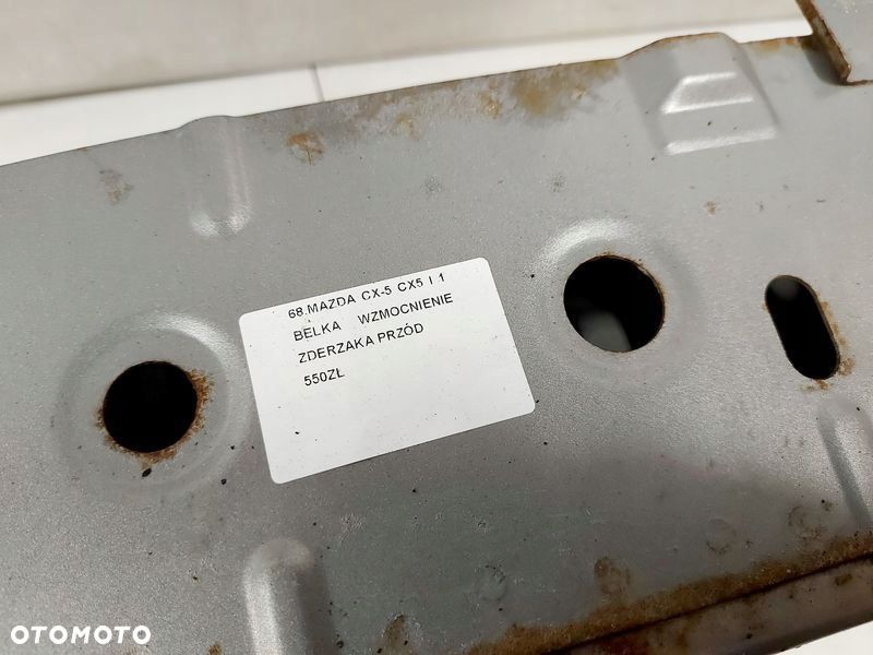 mazda cx5 cx-5 1 i belka zderzaka przód przednia wzmocnienie czołowe 38p - 5