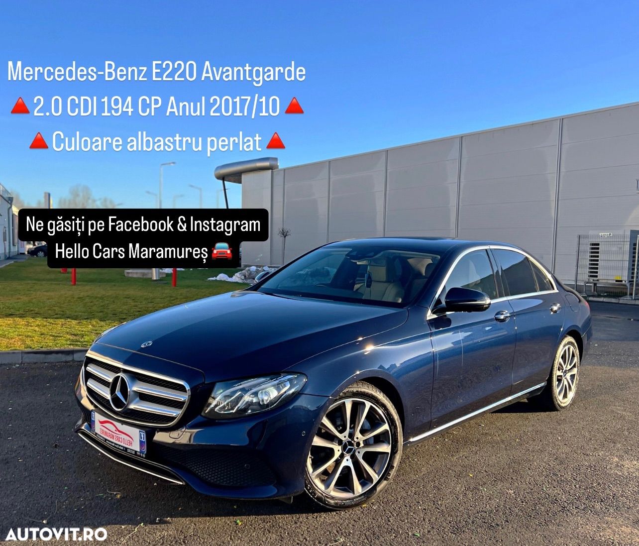 Mercedes-Benz E 220 d 9G-TRONIC Avantgarde - 1