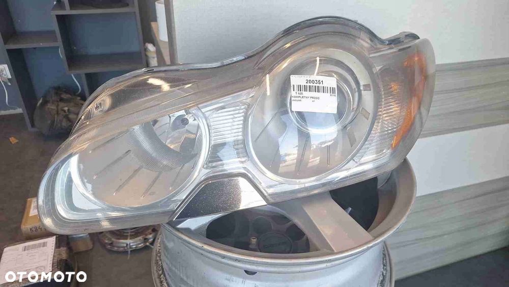 KOMPLETNY PRZÓD MASKA ZDERZAK LAMPA BŁOTNIK JAGUAR XF X250 JJX EUROPA - 12