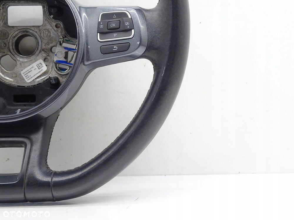 KIEROWNICA ŚCIĘTA SKÓRA SKÓRZANA MULTIFUNKCJA VW BEETLE 5C 5C0419091AG - 2