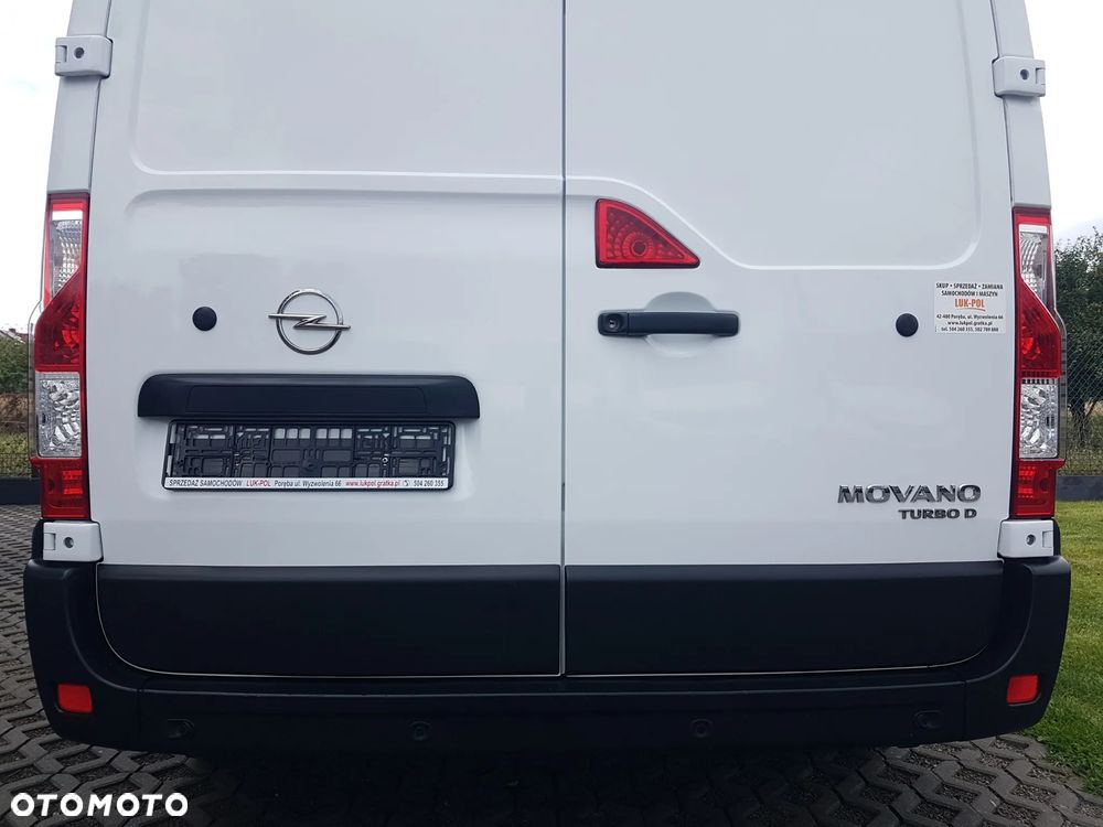 Opel MOVANO 7 OSÓB L3H2 BRYGADÓWKA DŁUGI WYSOKI KLIMA TEMPOMAT KRAJOWY - 16