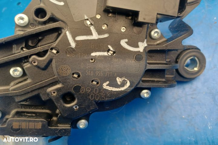 Motoras stergator luneta 5K6955711A Volkswagen VW Golf 6 [2008 - 2015 - 3