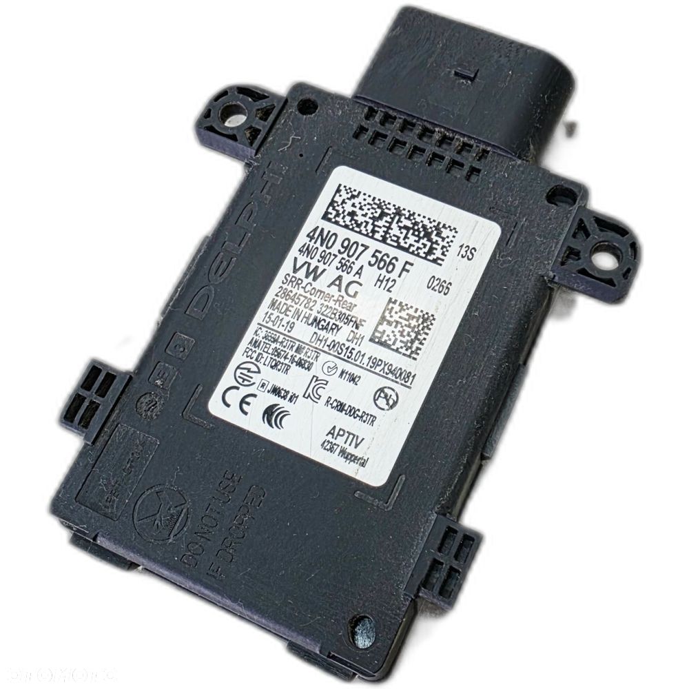 ASYSTENT ZMIANY PASA RUCHU MODUŁ AUDI A6 C8 4N0907566F - 1