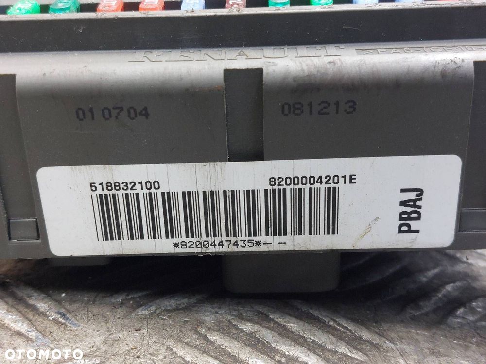 ZESTAW STARTOWY RENAULT LAGUNA II 1.8 16V 8200416289 8200278376 - 4