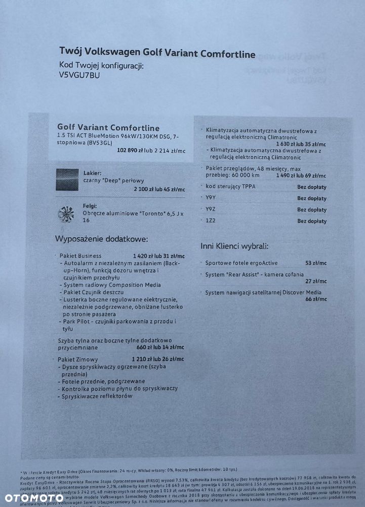 Volkswagen Golf VII 1.5 TSI BMT Comfortline DSG - 24