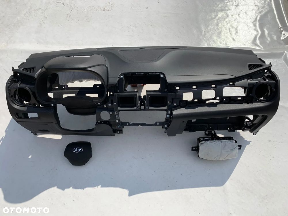 HYUNDAI KONA DESKA KONSOLA KOKPIT PULPIT PÓŁKA PARAPET AIR BAG SRS PODUSZKI POWIETRZNE KIEROWCY PASAŻERA AIRBAG Okazja Sprawdź Raz2 !!! - 10