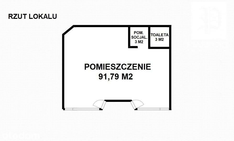 Duży i przestronny lokal użytkowy w centrum miasta - Pełny obrazek: 2/20