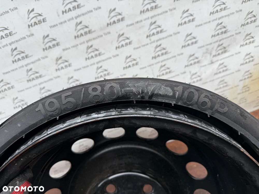 Audi Q7 VW Touareg Porsche Cayenne koło zapasowe dojazdowe ET40 17" - 5