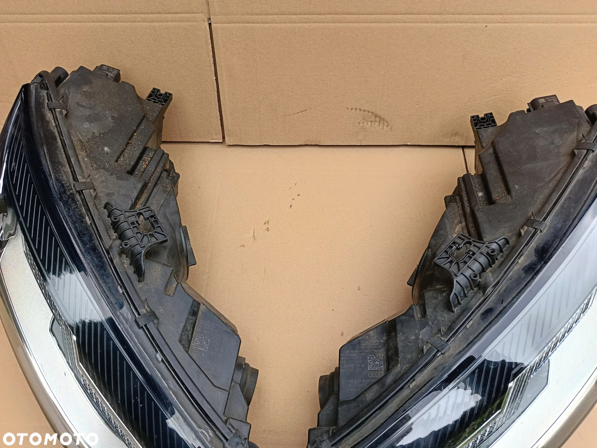 Full Led przedni prawy lewy Audi A4 B9 lift lampa 8W0 - 7