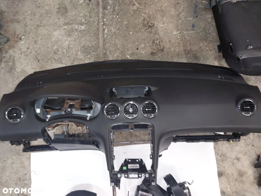 Zestaw poduszek komplet air bag Peugeot 308 T7 konsola poduszka kierownicy pasy bezpieczeństwa czujnik uderzeniowy sensor - 3
