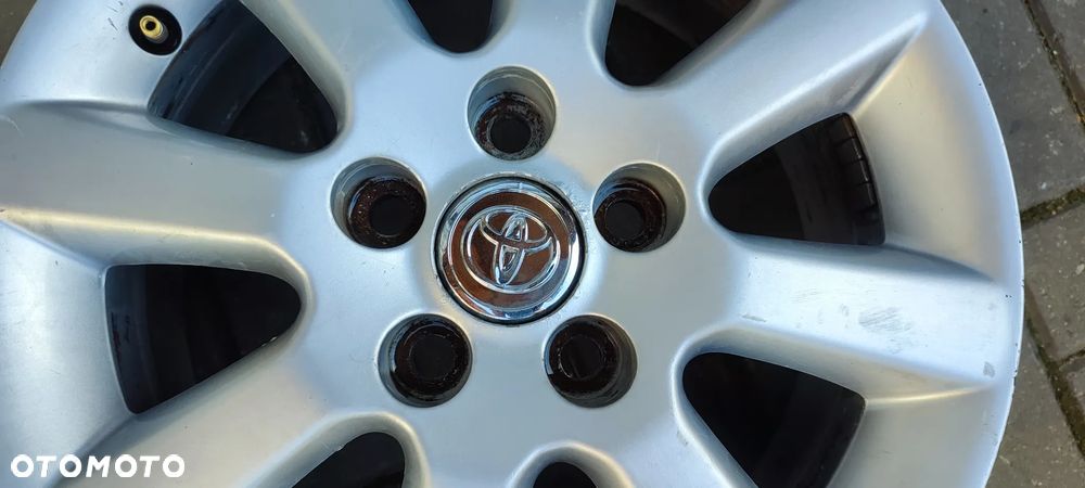 FELGI ALUMINIOWE 5x114.3 42611-05230 6.5Jx16 CALI ET45 TOYOTA KOMPLET AVENSIS T25 T27 VERSO AURIS 4 SZTUKI - 7
