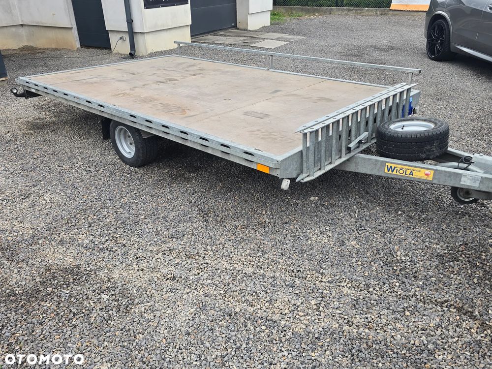 Wiola W1 Platforma DMC 1500kg Najazdy Duża 3.5m x 2.1m - 2
