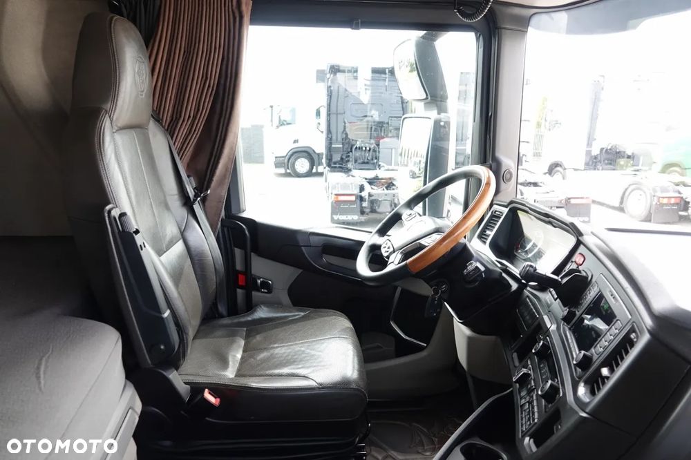 Scania S 500 / RETARDER / KLIMA POSTOJOWA / ALUFELGI / SKÓRY / OPONY 100% / ZBIORNIKI 1 400 L - 33