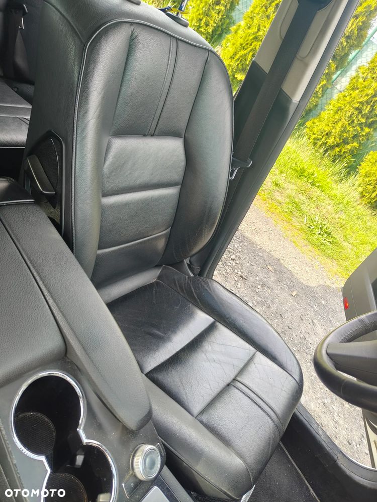 MERCEDES GLK X204 Fotele TAPICERKA Skóry Czarne Skórzane Europa - 14