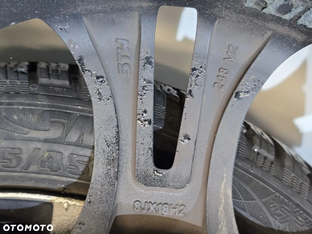 felgi aluminiowe opony zimowe renault laguna III 225/45/r18 - 12