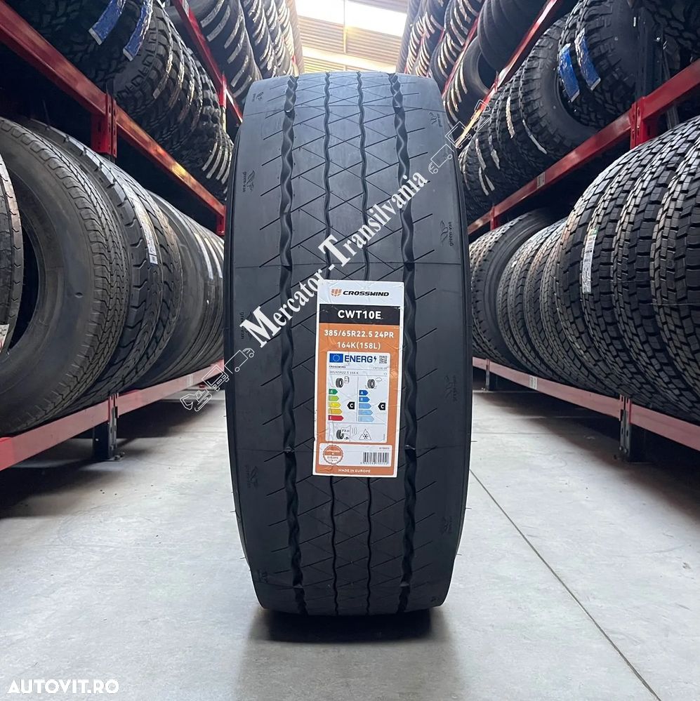 Anvelopa NOUA M+S* ATS Autostrada 385/65R22.5 Crosswind CWT10E 164K Remorca - 2